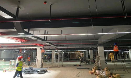 搶干快干抓精品｜江東毛店項目完成地下室安裝樣板多方評審，建筑物電力系統安裝穩步推進